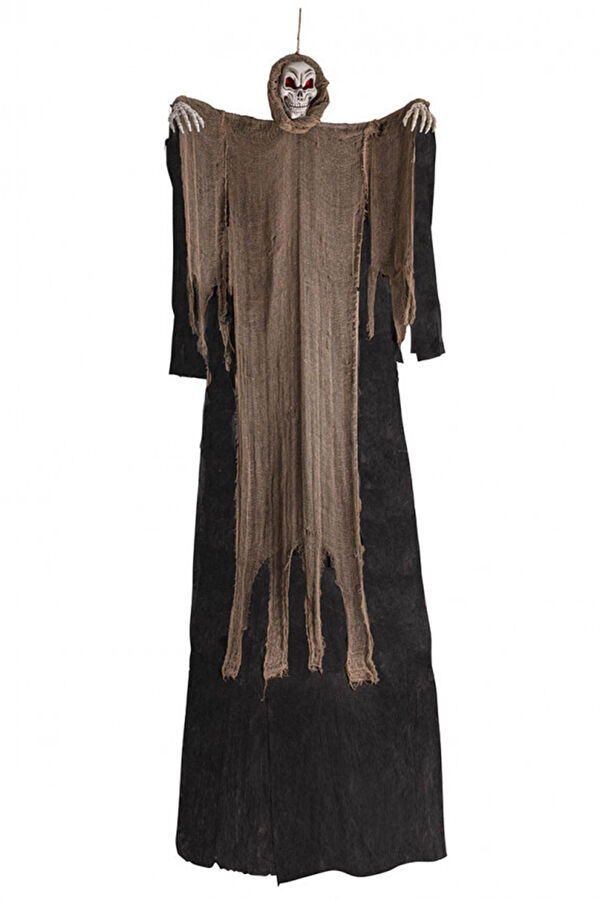 Hanging Giant Skeleton With Brown Tunic In Bag 330 cm