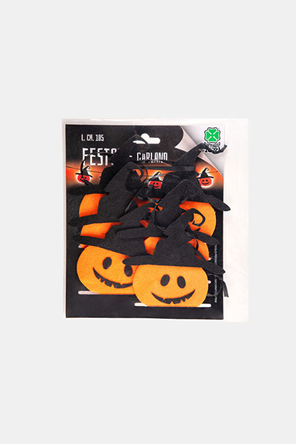 String W/Felt Pumpkins In Pbh 2