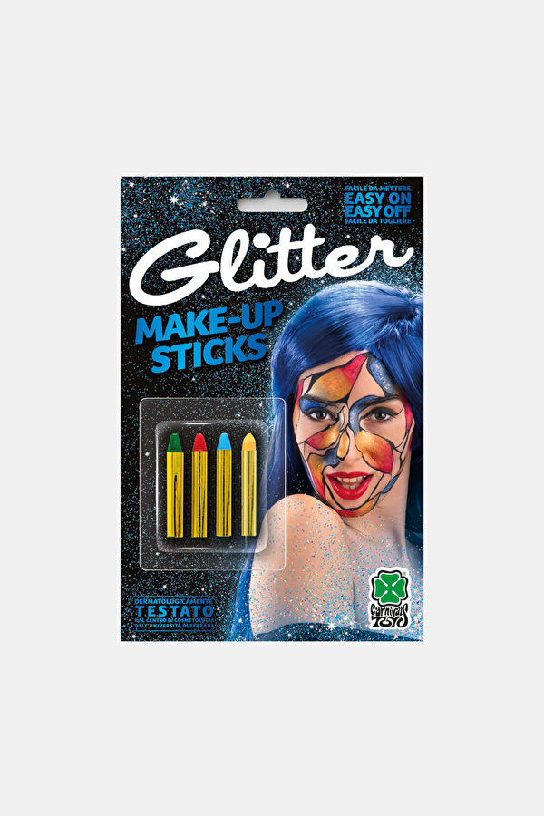 4 Glittered Sticks Blıster