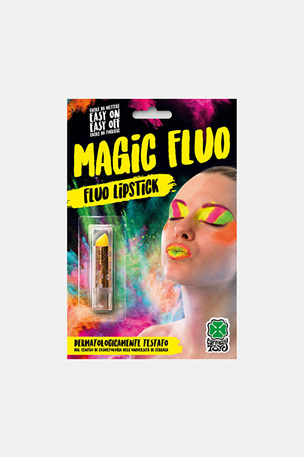Fluo Yellow Lipstick Blıster