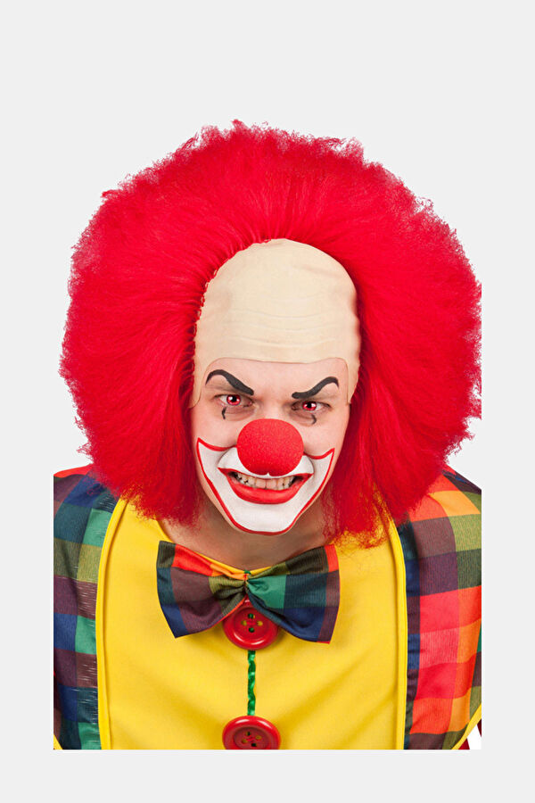 Wig Clown Horror With Shell In Envelope