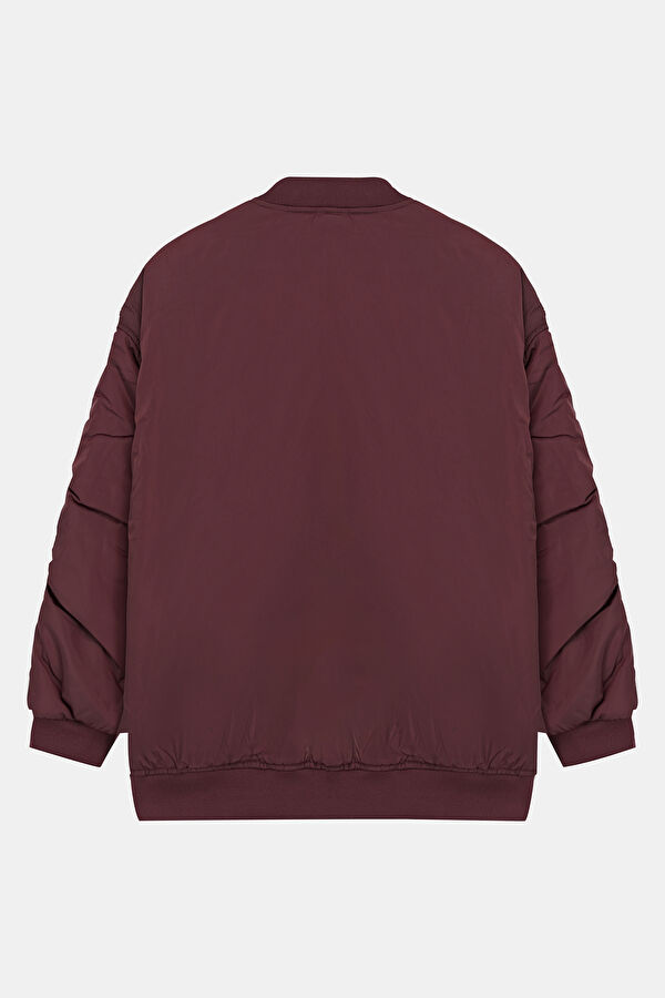 Burgundy Women's Jacket 2