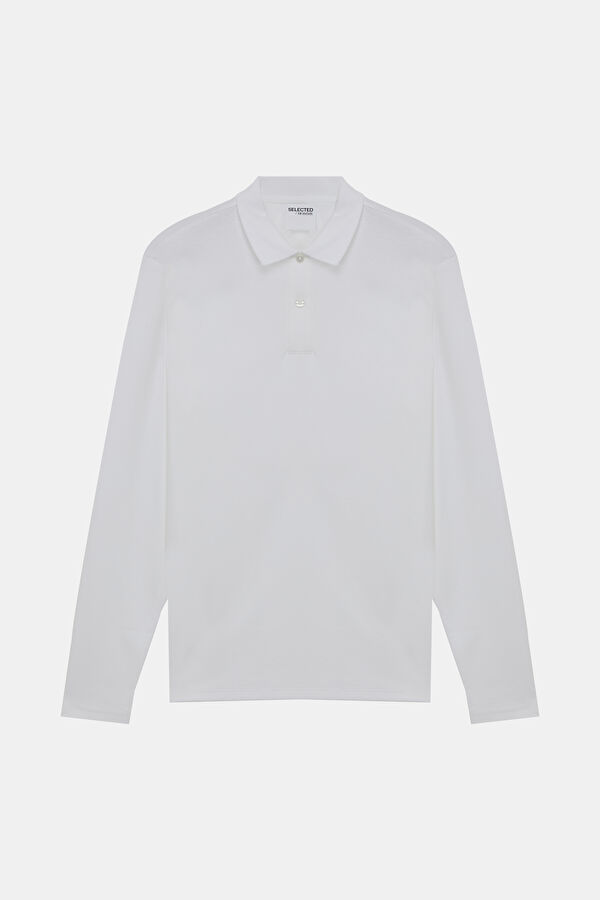 Beyaz Polo Yaka T-Shirt 4