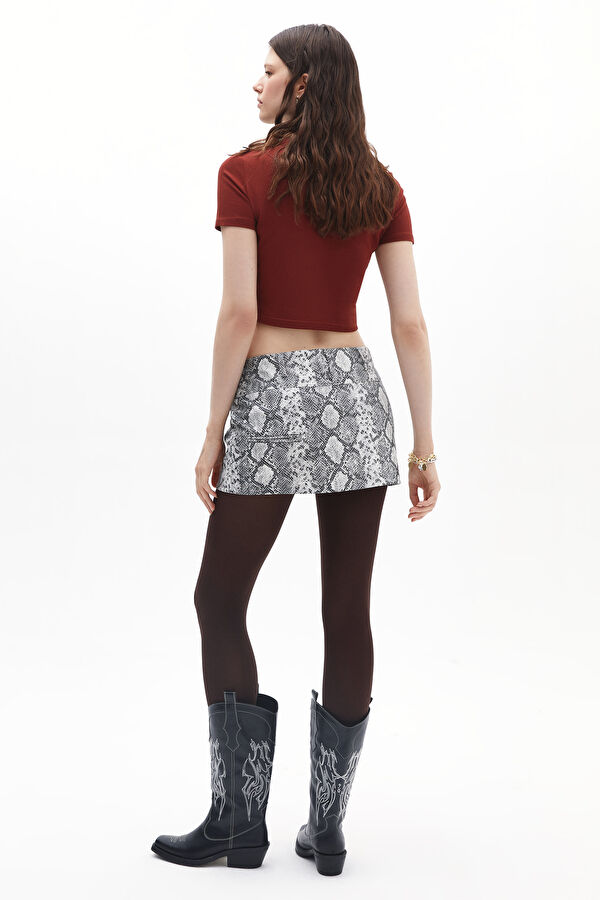 Colorful Animal Figure Women's Skirt 2