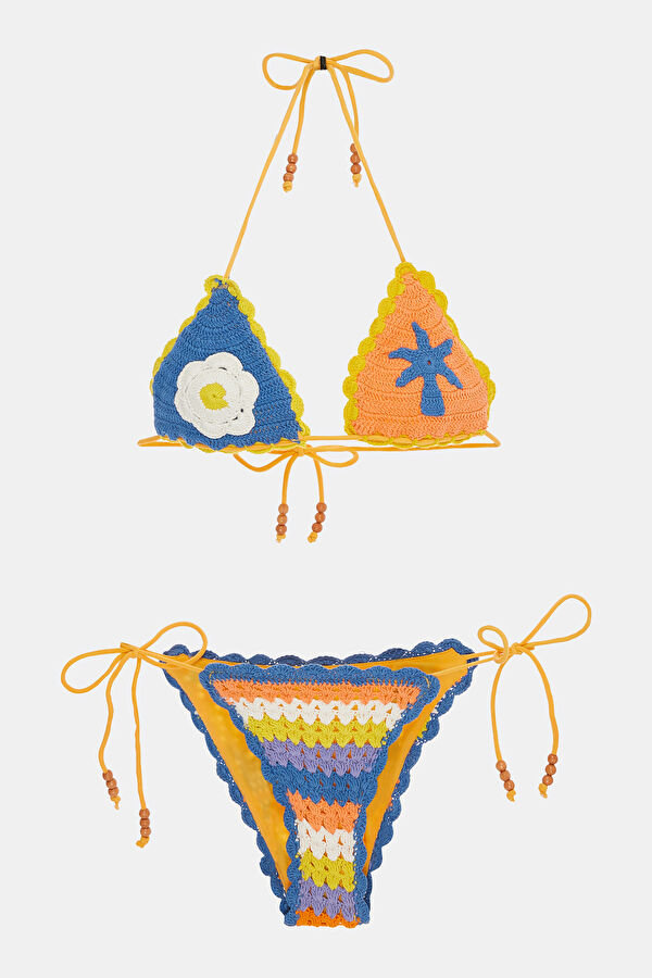 Colorful Patterned Women's Bikini 3