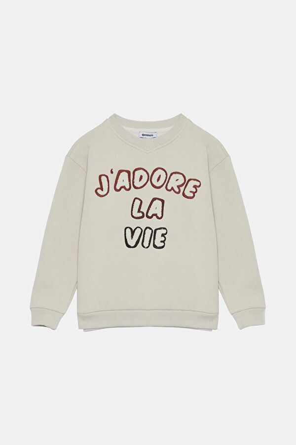 Ekru Sweatshirt 2