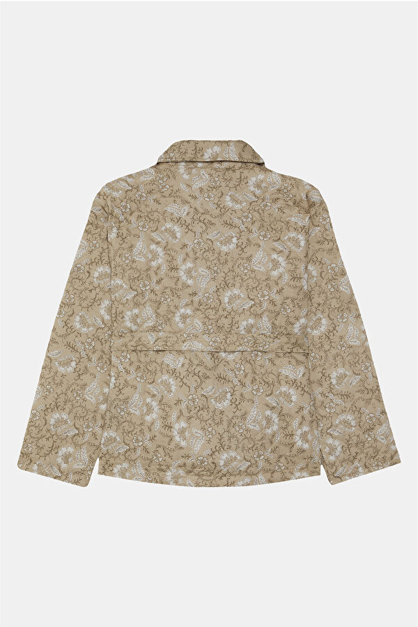 Ecru Viscose Women's Jacket 2