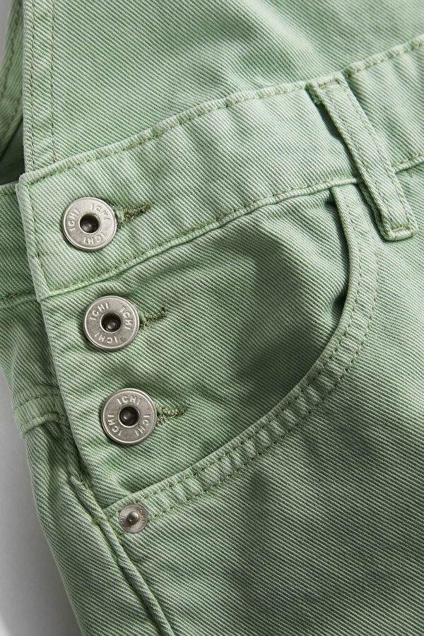 Light Green Denim Women's Jumpsuit 6