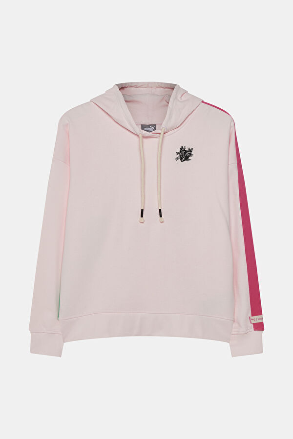 Lemlem Açık Pembe Kapuşonlu Sweatshirt