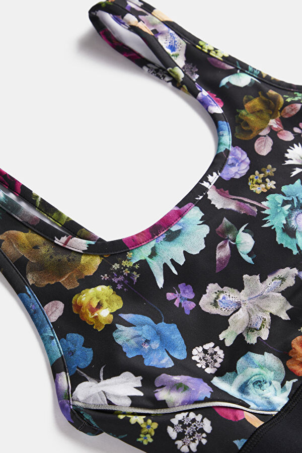 Liberty Siyah Desenli Bralet 3