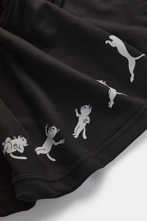 Ripndip Relax Kalıp Siyah Dar Paça Spor Pantolon 3