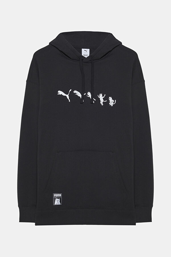 Ripndip Siyah Kapuşonlu Sweatshirt