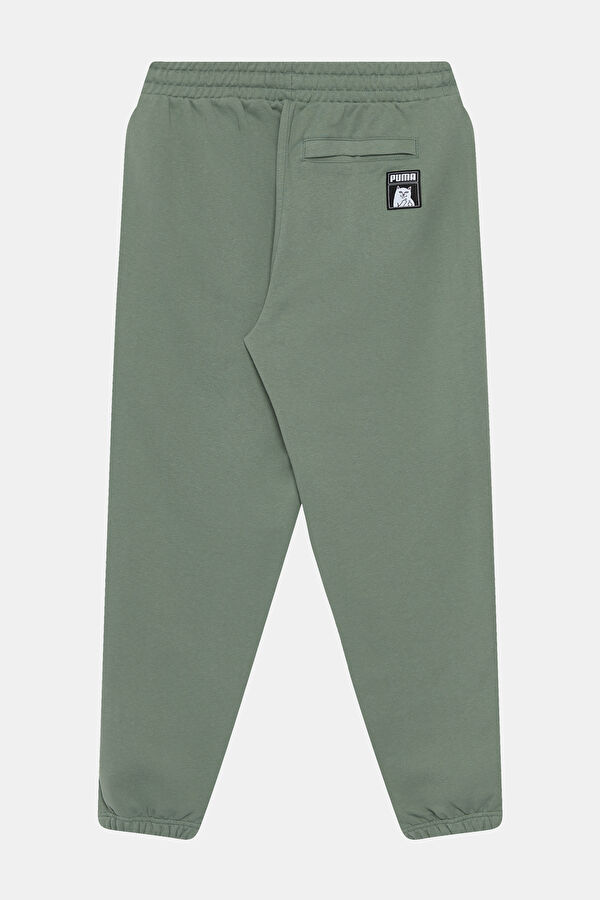 Ripndip Relax Kalıp Yeşil Dar Paça Spor Pantolon 2
