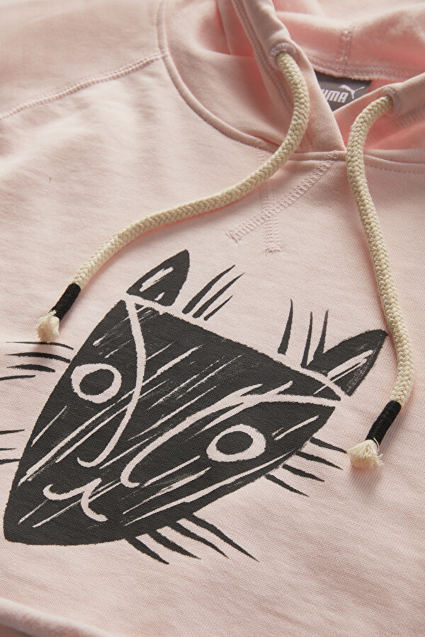 Lemlem Açık Pembe Kapuşonlu Sweatshirt 4