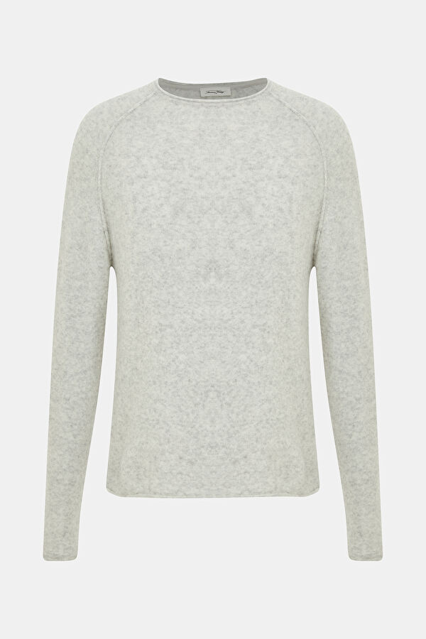 Grey Wool polyamide Tricot Jersey 4