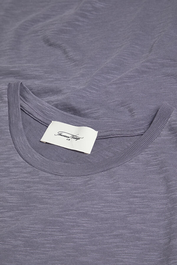 Mor Bisiklet Yaka T-Shirt 3