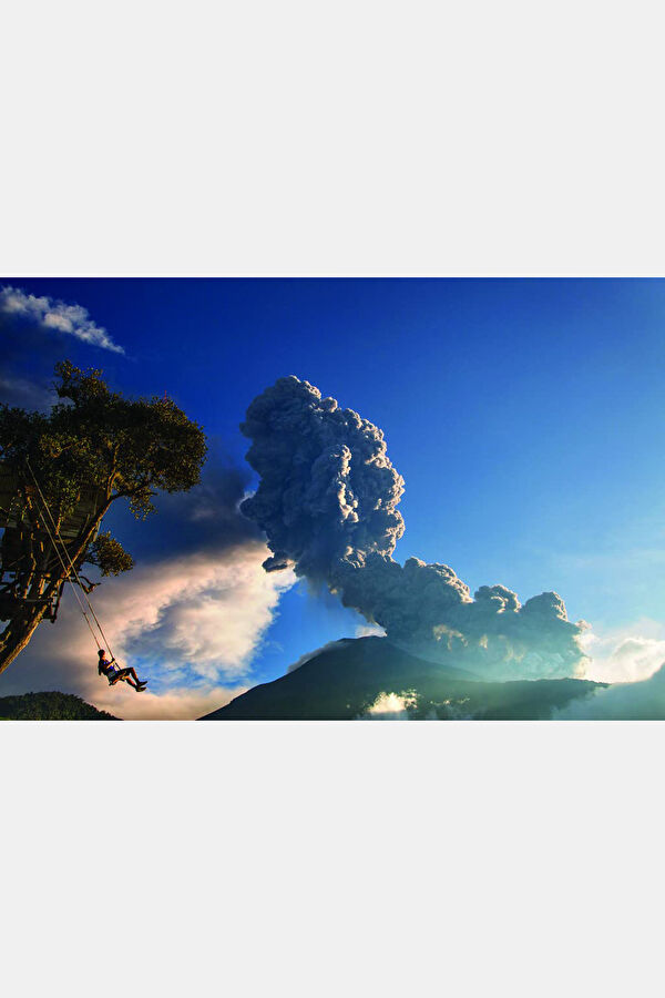 LIVING WITH VOLCANOES, Multicolor, STD 4