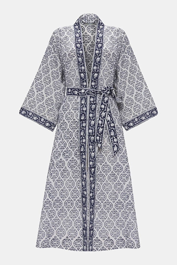 Beyaz Kadın Kaftan 3