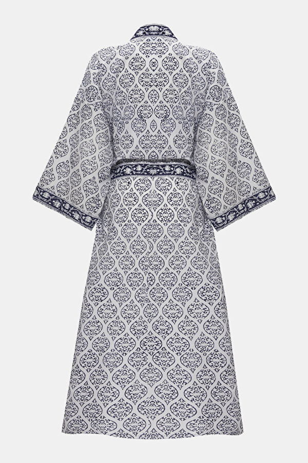 Beyaz Kadın Kaftan 4