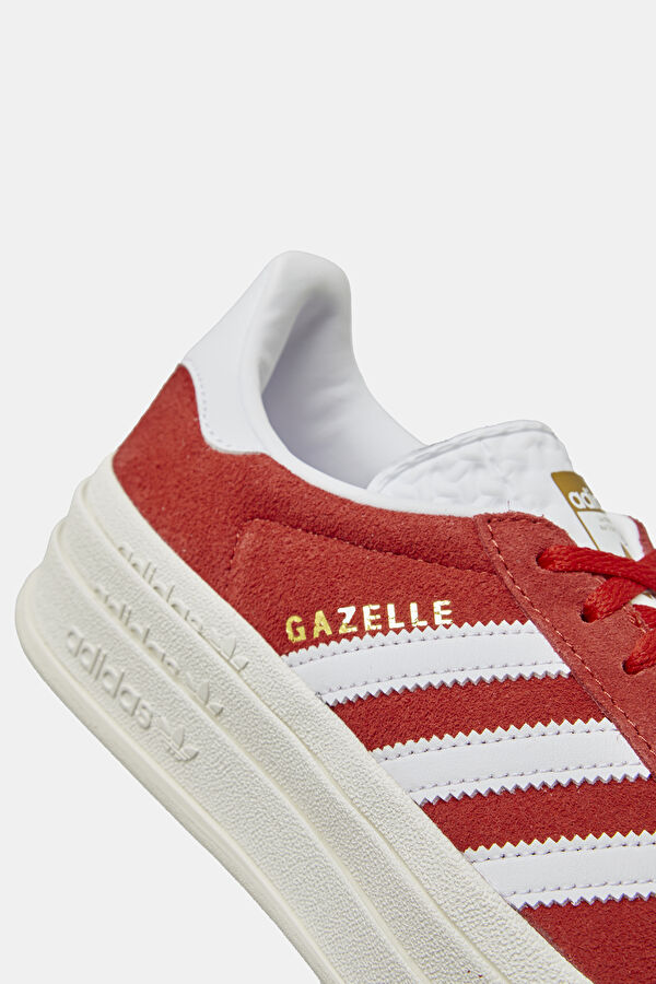 Gazelle Bordo Deri Kadın Spor Ayakkabı 4