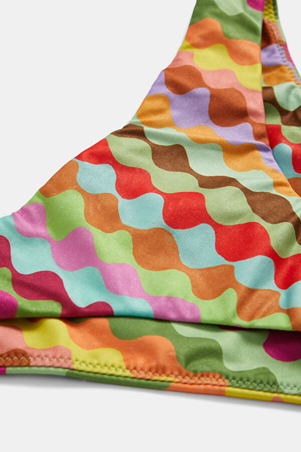 Multicolor Design Filled Bikini 3