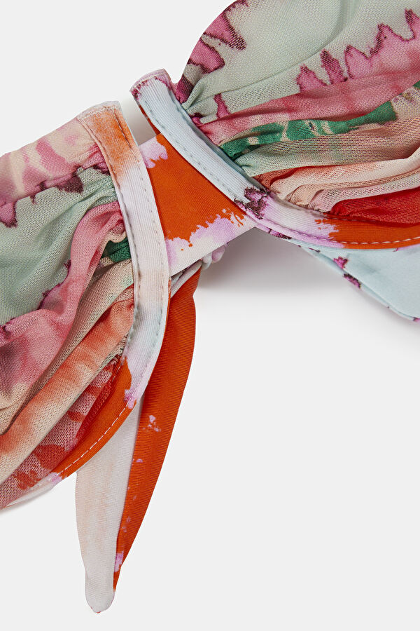 Pembe Desenli Bikini 5