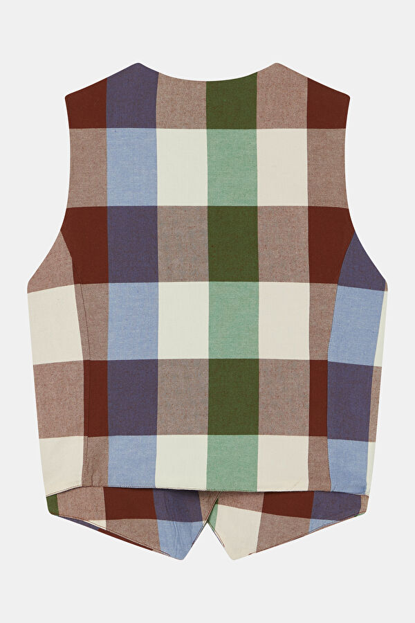 Colorful Patterned Women's Vest 4