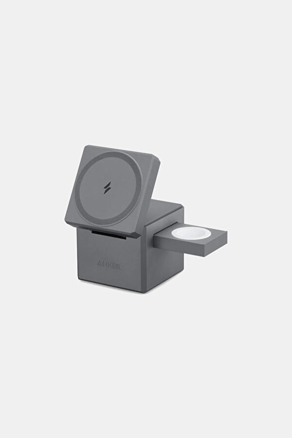 Anker MagSafe'li 3'ü 1 Arada Cube 30W Şarj Ekipmanı 2
