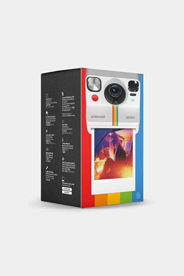 Polaroid Now + Gen 2 Beyaz Fotoğraf Makinesi 6