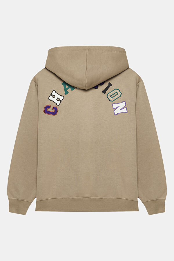 Bej Kapuşonlu Sweatshirt 5