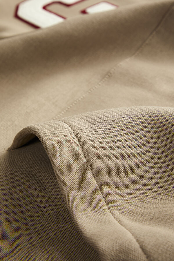 Bej Kapuşonlu Sweatshirt 8