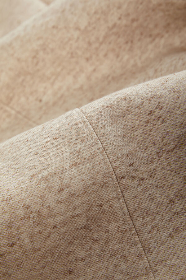 Relax Fit Cream Sports Trousers 4