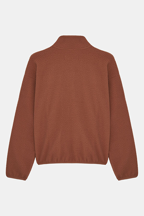Kiremit Relax Kalıp Sweatshirt 2