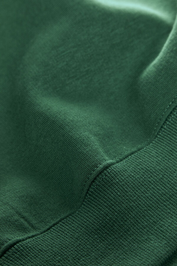 Yeşil Kapuşonlu Sweatshirt 5