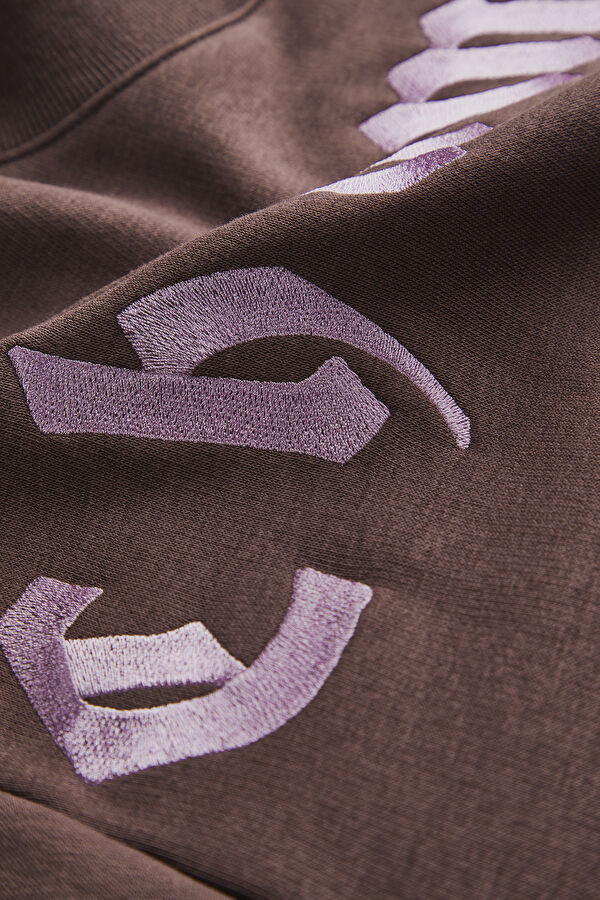 Kahve Balıkçı Yaka Sweatshirt 5