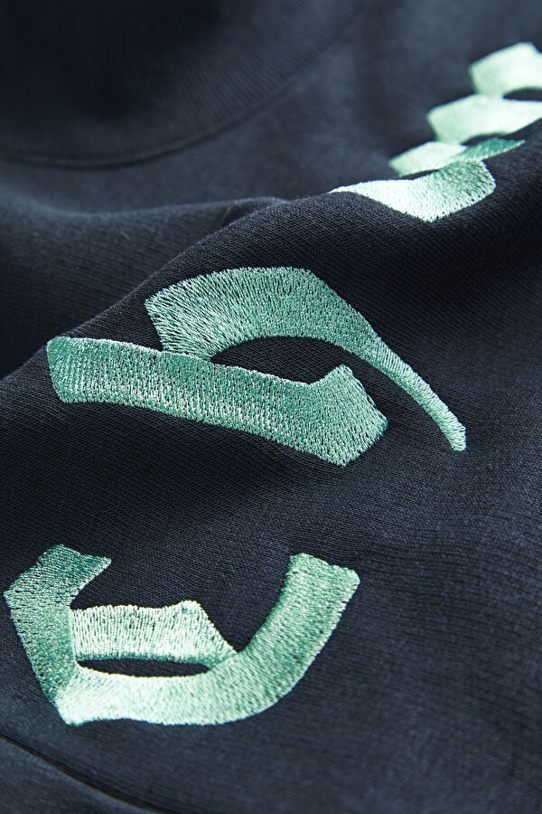 Lacivert Balıkçı Yaka Sweatshirt 5