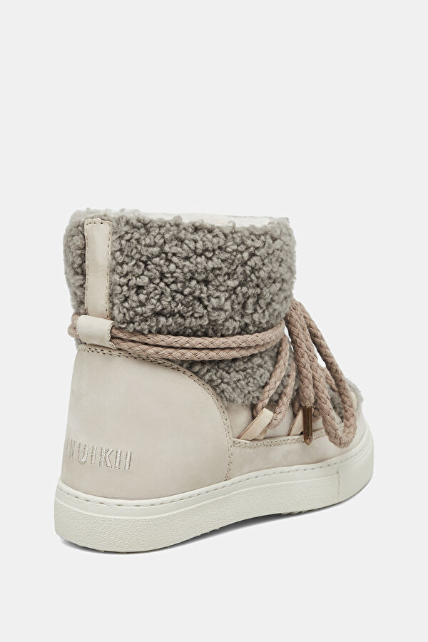 Beige Leather Boot 3