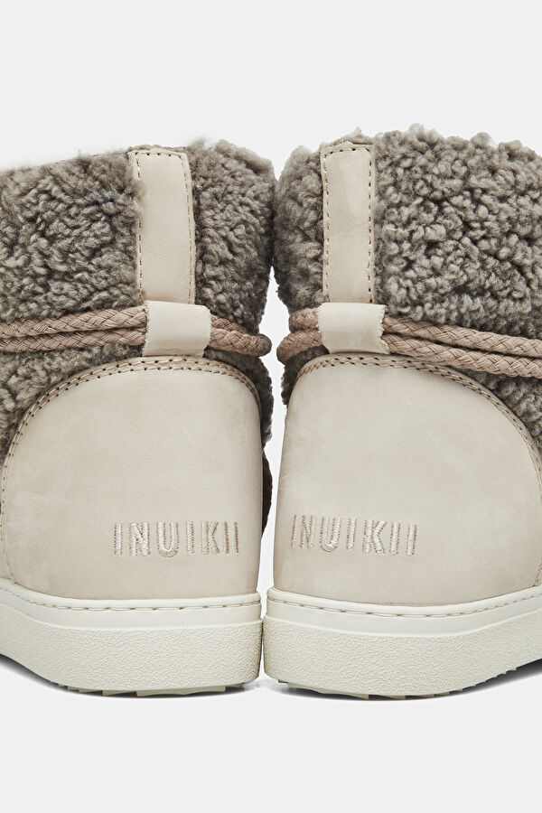 Beige Leather Boot 4