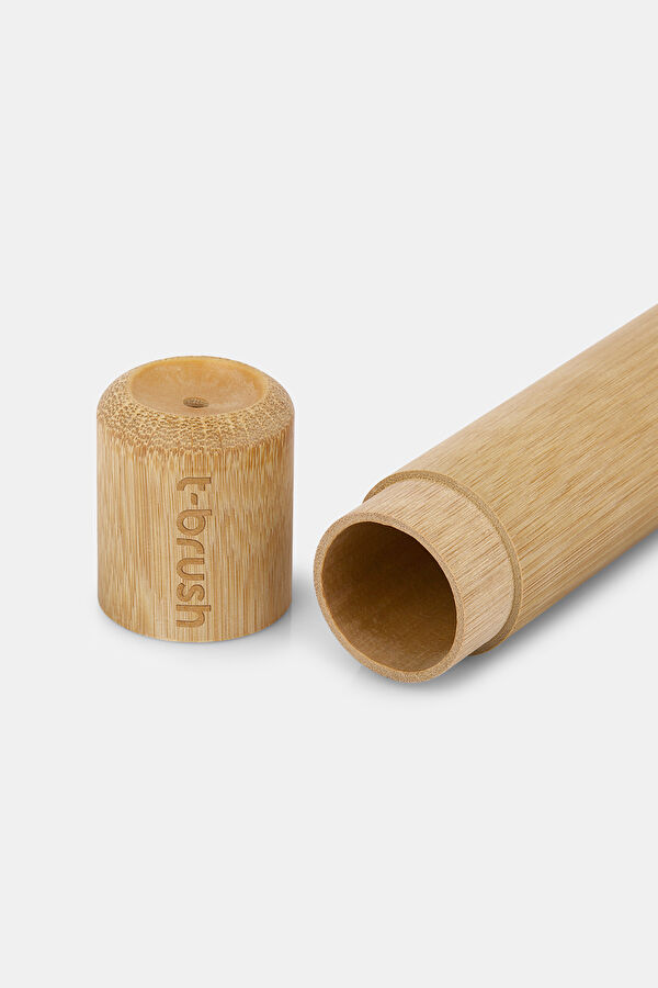 Bambu Diş Fırçası Seyahat Taşıma Kabı 3