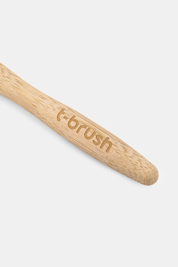 Doğal Bambu Vegan Orta Sert Siyah Diş Fırçası 7