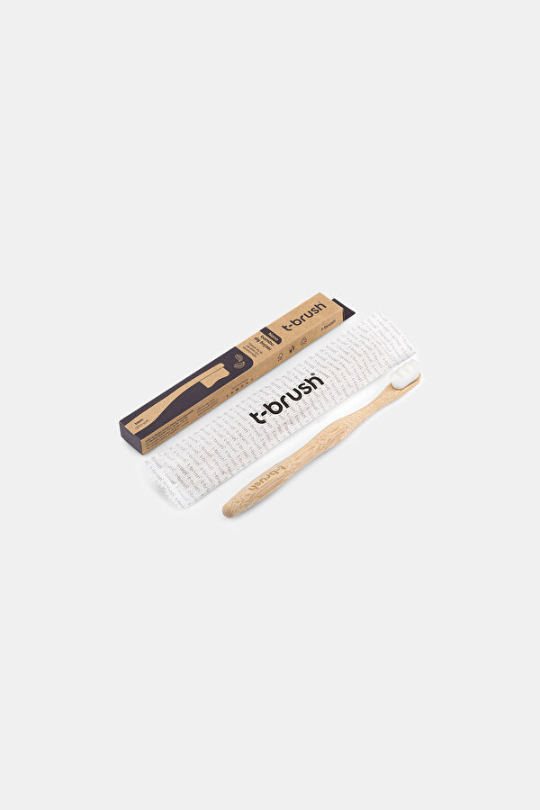 Nano Vegan Bambu Ultra Soft Beyaz Diş Fırçası