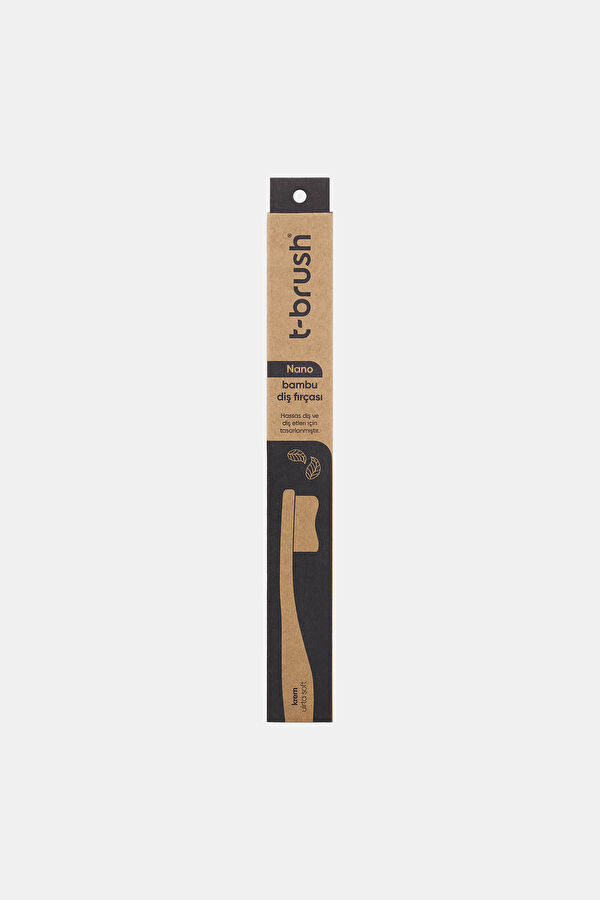 Nano Vegan Bambu Ultra Soft Beyaz Diş Fırçası 3