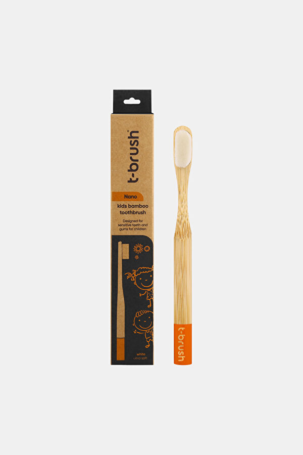 T-Brush Nano Çocuk Diş Fırçası – Beyaz Renk Ultra Soft 4
