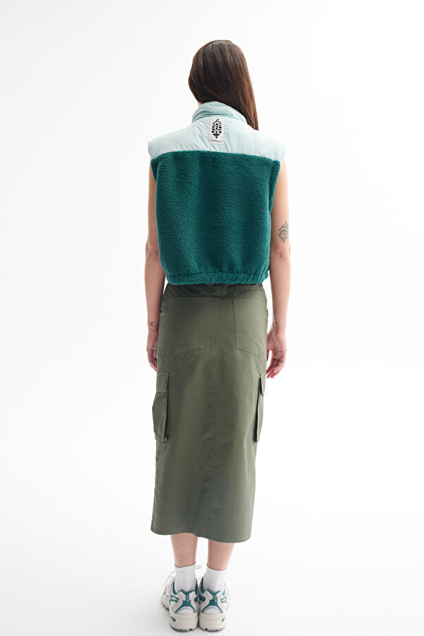 Khaki Women's Skirt 3