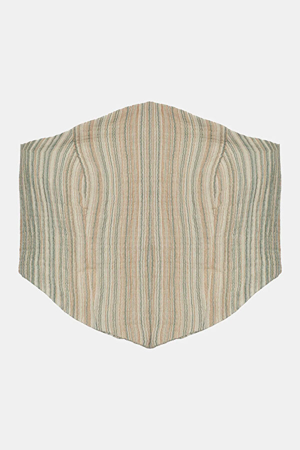 Colorful Striped Sleeveless Women's Blouse