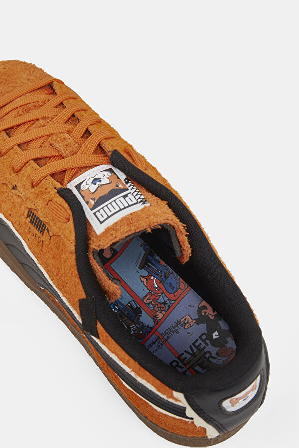 The Smurfs Suede Turuncu Erkek Spor Ayakkabı 6