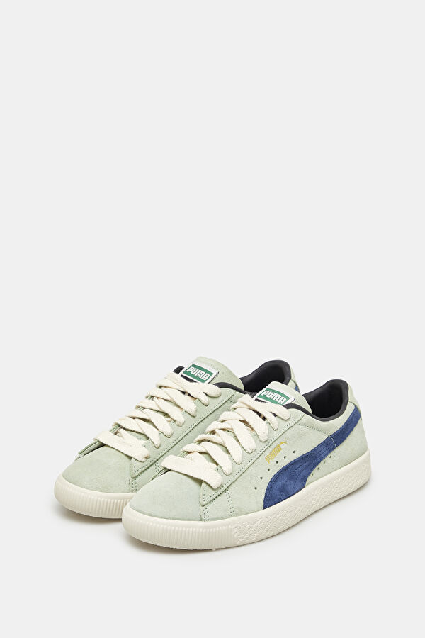 Suede VTG Yeşil Deri Kadın Spor Ayakkabı 2