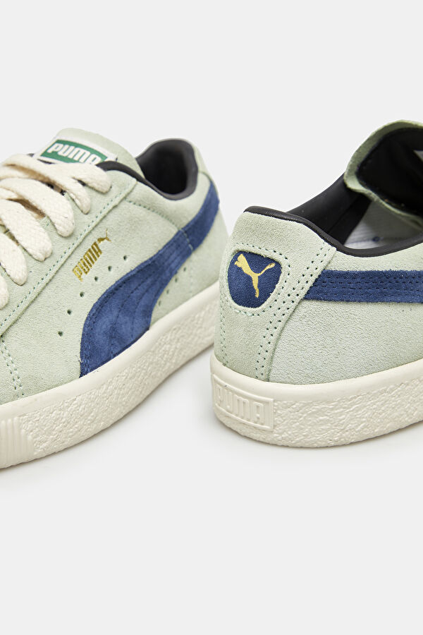 Suede VTG Yeşil Deri Kadın Spor Ayakkabı 4