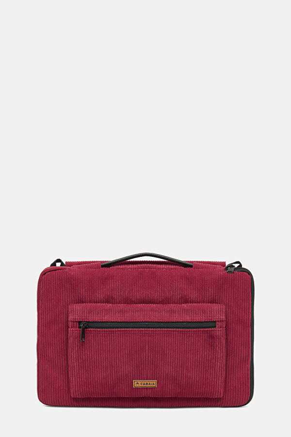 Bordo Laptop Çantası