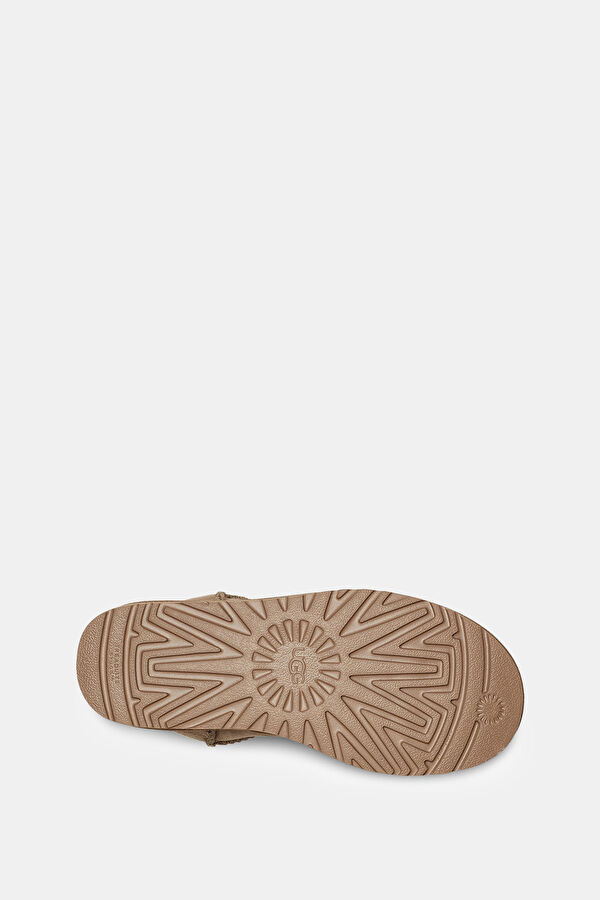 Khaki Leather Boot 6